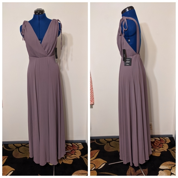 Lulu's Dance The Night Away Backless Maxi Dress - Picture 3 of 3